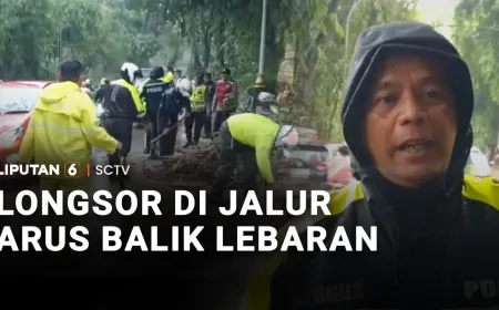 Longsor di Jalur Arus Balik Lebaran: Fakta dan Dampaknya untuk Pemudik