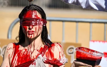 Trump Terjepit: Jutaan Warga AS Demo Tolak Perang Iran di Times Square