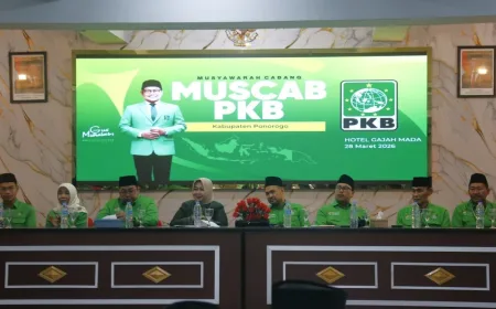 Buda Lisdyarita Hadiri Muscab PKB, Buka Ruang Dialog untuk Kemajuan Ponorogo