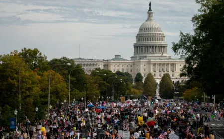 Gelombang Protes No Kings Menentang Trump Pecah di Berbagai Kota AS