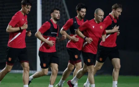 Timnas Bulgaria Tetap Latihan di Tengah Hujan Demi Kalahkan Timnas Indonesia