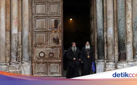 Israel Larang Kardinal Pierbattista Pizzaballa Masuki Gereja Makam Suci saat Minggu Palma