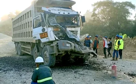 Kecelakaan di Jalan Tambang PT MBL Kutai Barat: Dua Pekerja Tewas
