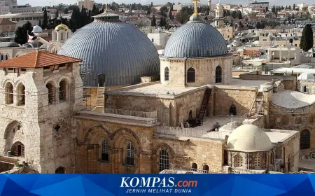 Israel Larang Kardinal Pimpin Misa Minggu Palma di Gereja Makam Kudus