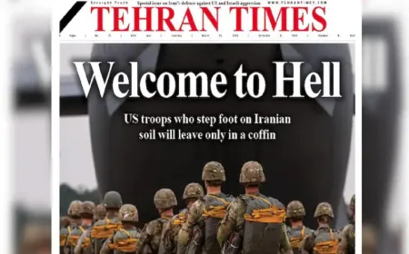 Media Iran Sambut Potensi Invasi Darat AS dengan 'Selamat Datang di Neraka'