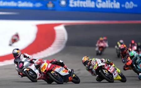 Veda Ega Ungkap Penyebab Kecelakaan di Moto3 Amerika 2026 yang Mengecewakan