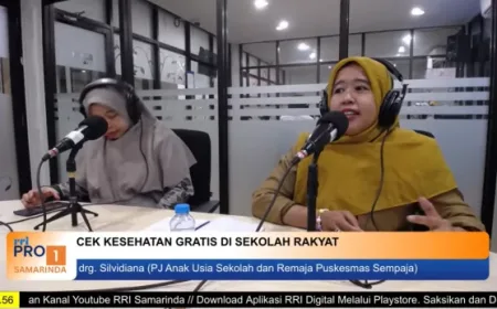 Program Cek Kesehatan Gratis di Sekolah Rakyat Samarinda Deteksi Dini Penyakit Pelajar