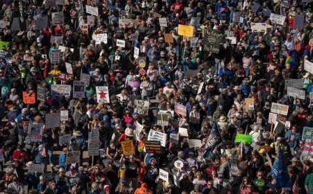 Demo No Kings Pecahkan Rekor 8 Juta Peserta, Jadi yang Terbesar di AS