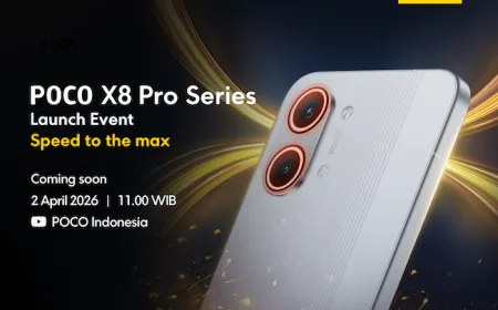 POCO X8 Pro Series Meluncur 2 April 2026 dengan Performa Dimensity 8500-Ultra