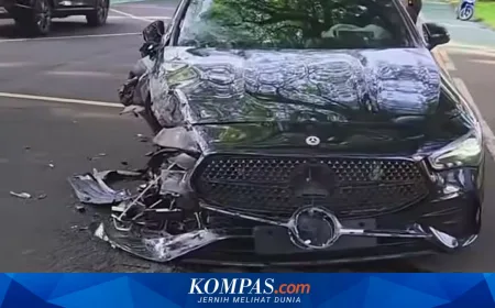 Penyebab Kecelakaan Xpander dan Mercedes-Benz di Alam Sutera Terungkap
