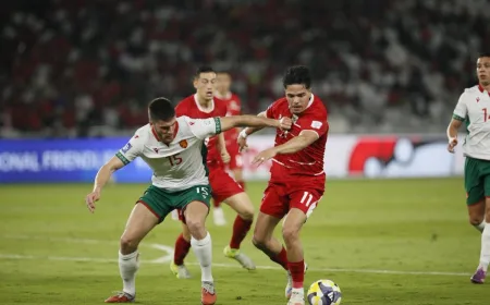 Hasil Final FIFA Series 2026: Timnas Indonesia Tertinggal 0-1 dari Bulgaria Meski Lebih Menyerang