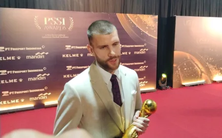 Maarten Paes Raih Kiper Terbaik PSSI Awards 2026: Kunci dari Proses Tim