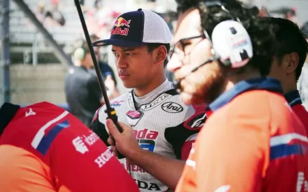 Hasil Moto3 Amerika 2026: Hakim Danish Melaju, Veda Ega Pratama Kecelakaan