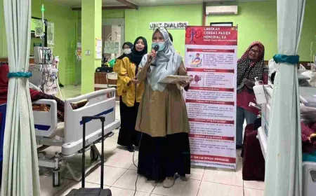 Hari Ginjal Sedunia: RSUD Ciamis Beri Panduan Diet Cairan Aman untuk Pasien Hemodialisa