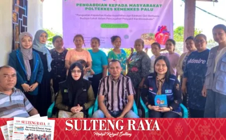 Penguatan Kapasitas Kader di Sigi Lewat Edukasi Diet Lokal Sehat Jantung