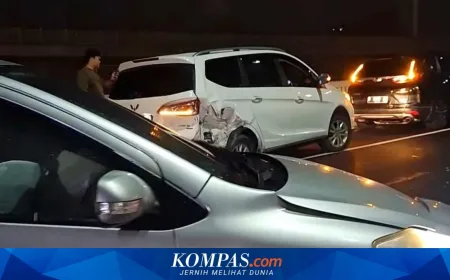 Kecelakaan Beruntun Tiga Mobil di Tol MBZ: 3 Orang Terluka, Ini Kronologinya