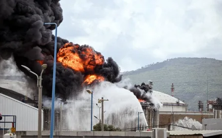 Rudal Iran Hantam Pusat Pengolahan Minyak Haifa, Israel Klaim Kerusakan Minimal