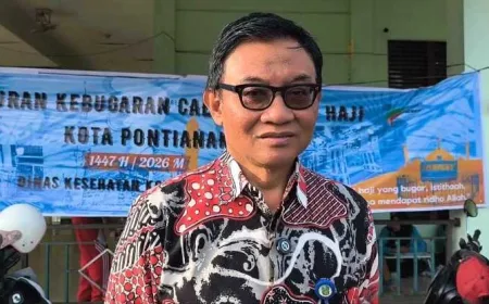 Hipertensi Jadi Kasus Penyakit Terbanyak di Pontianak Sepanjang 2025