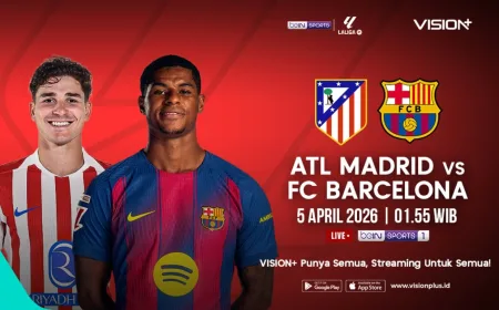 Jadwal dan Link Live Streaming Atletico Madrid vs Barcelona Liga Spanyol 2025-2026