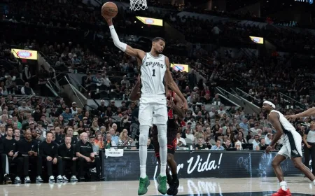 Victor Wembanyama Pecahkan Rekor Doebel-Doebel Tercepat NBA Sejak 1966