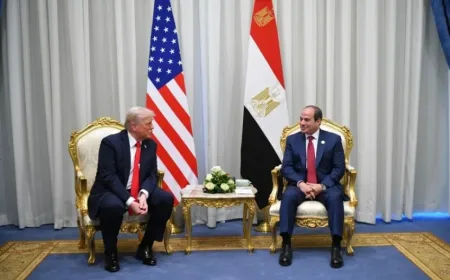 Presiden Mesir Serukan Trump Hentikan Perang di Timur Tengah Sekarang