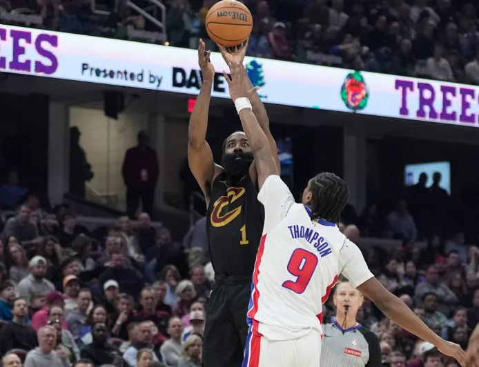 Cleveland Cavaliers Kalahkan Pistons dengan Skor 113-109 Tanpa Donovan Mitchell