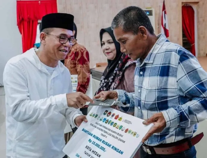 Pemkot Medan Salurkan Bantuan Tahap Dua Rp1,095 Miliar untuk Korban Banjir