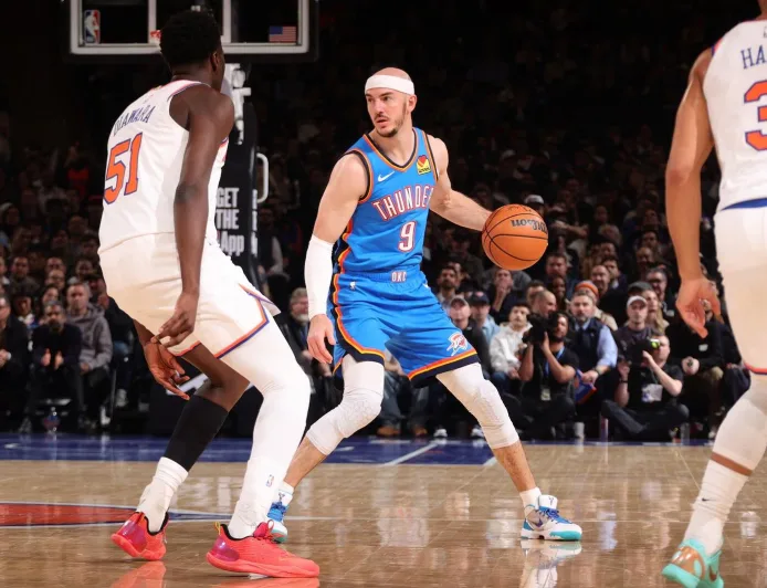 Thunder Menang Tipis atas Knicks, Hartenstein dan Caruso Alami Cedera