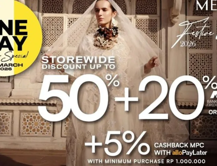 METRO Festive Raya 'One Day Super Special' Besok: Diskon Hingga 50% & Cashback 5%