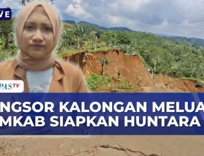 Longsor Kalongan Semarang Meluas hingga 5 Hektare, Pemkab Siapkan Huntara