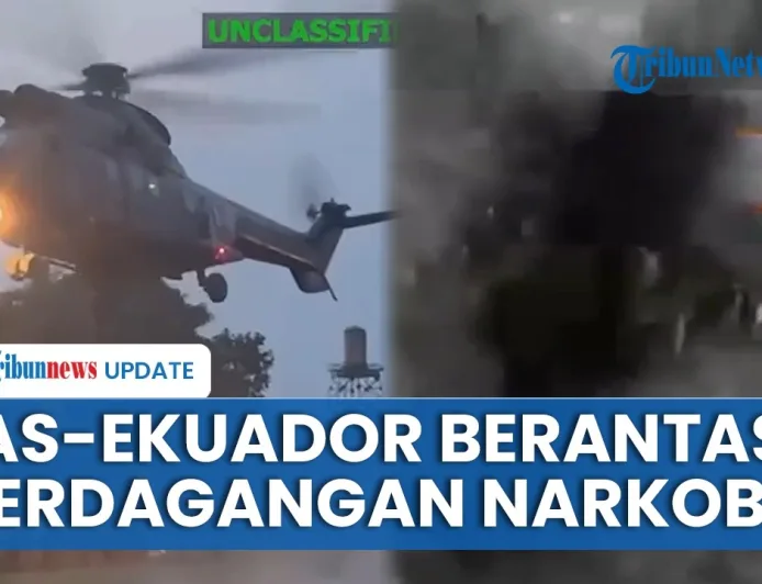 AS dan Ekuador Gelar Operasi Gabungan Perangi Jaringan Narkoba Transnasional