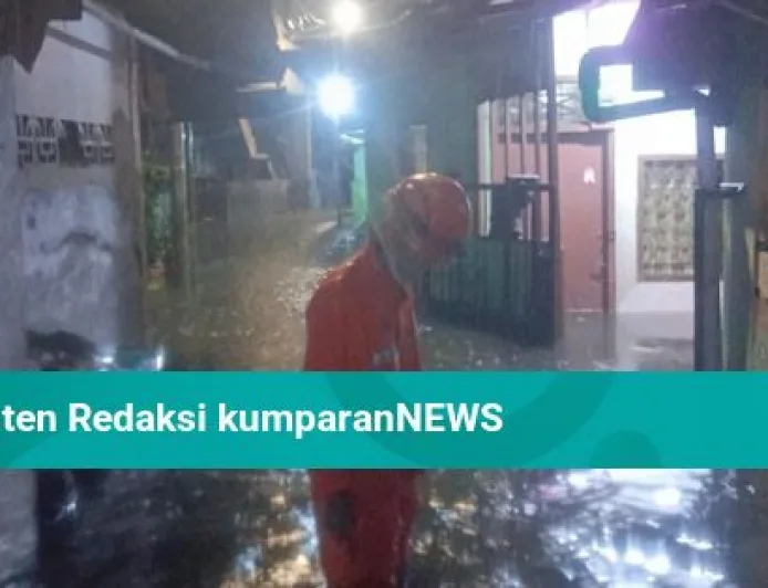 Update Banjir Jakarta: 45 RT dan 13 Ruas Jalan Tergenang Akibat Hujan Deras