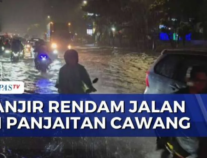 Banjir Setinggi 30-60 Cm Rendam Cawang, Daan Mogot, dan Pondok Aren Akibat Hujan Deras