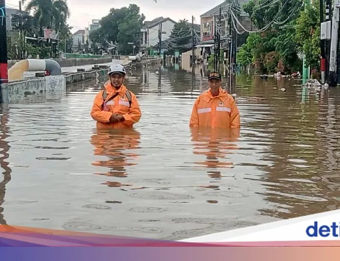 Banjir Tangerang Selatan Terjang 8 Titik, Ratusan Warga Terkena Dampak