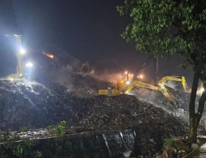 Longsor Gunungan Sampah 50 Meter di Bantar Gebang Tewaskan 4 Orang, Ini Penyebabnya