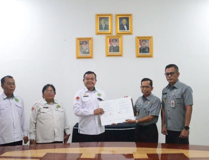 Kemenkum Kalteng dan IAHN Tampung Penyang Perkuat Riset Hukum dan KI