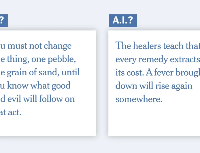 Siapa Penulis Terbaik: A.I. atau Manusia? Ikuti Kuis Ini dan Buktikan