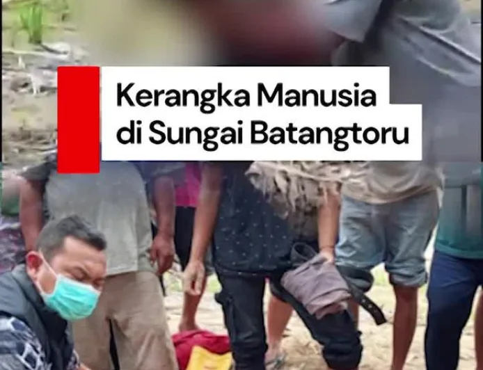 Kerangka Manusia Ditemukan di Sungai Batangtoru, Diduga Korban Banjir Garoga 2025