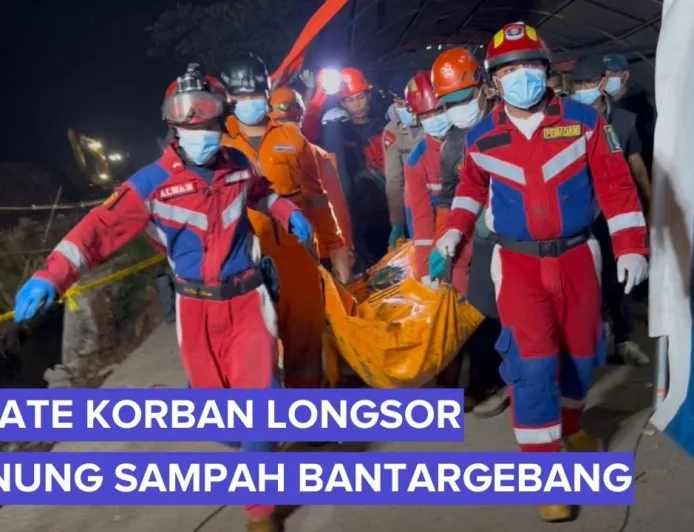 Update Longsor TPA Bantargebang: 7 Korban Tewas Ditemukan Tim SAR Gabungan