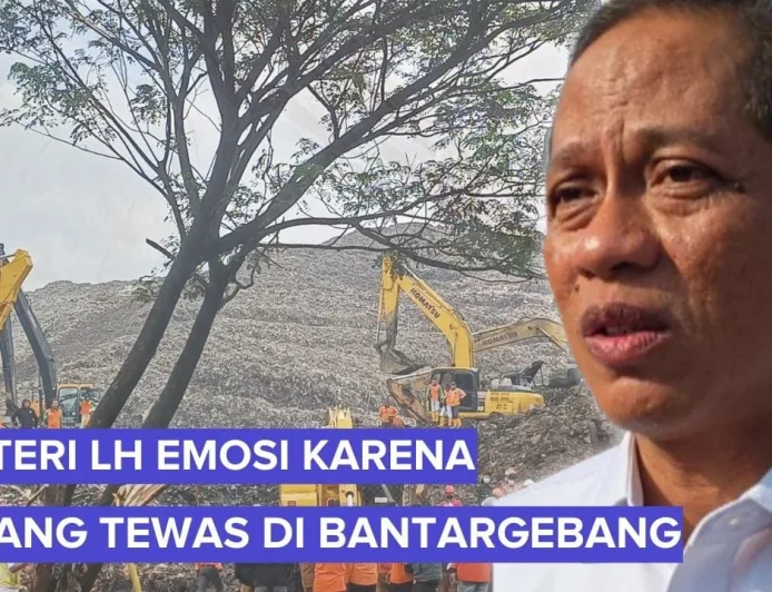 Menteri LH Tegaskan Longsor Sampah Bantargebang Harus Diproses Hukum