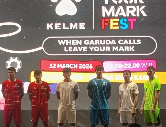 Jersey Terbaru Timnas Indonesia Resmi Diluncurkan dengan Teknologi Tinggi Kelme