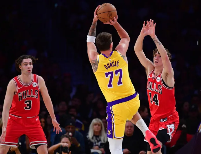 Luka Doncic Cetak 51 Poin, Pelajaran untuk Matas Buzelis soal Trash-Talk