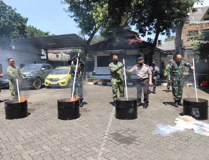 Pemusnahan Barang Bukti Otmilti II Jakarta Tegaskan Penegakan Hukum Transparan dan Akuntabel