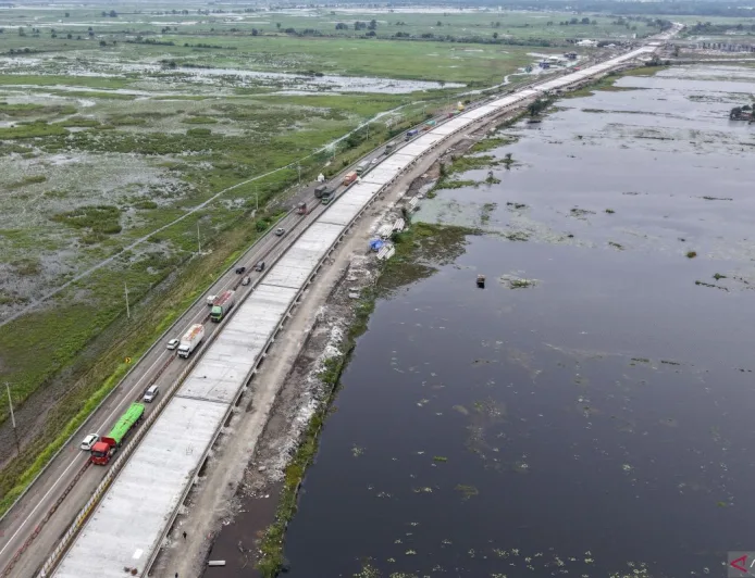 Kerusakan Tol Kayuagung-Palembang Dipicu Perubahan Muka Air Banjir 50 Tahunan