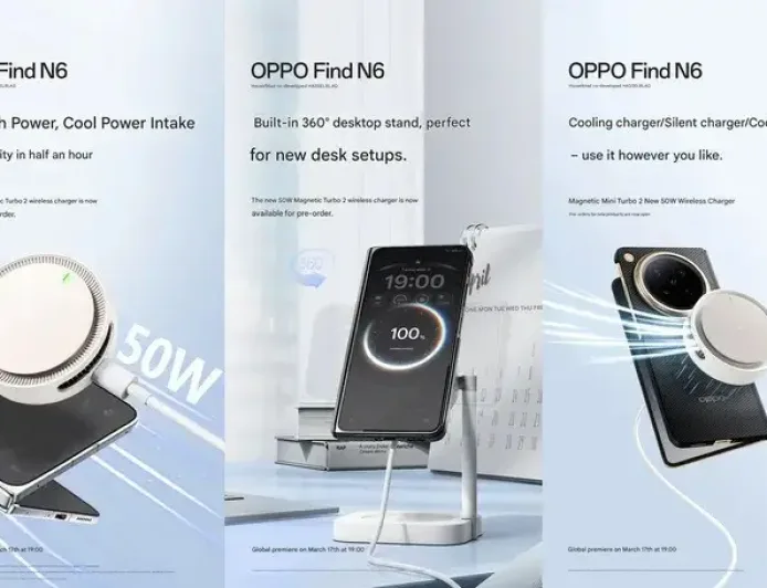 OPPO Find N6 Siapkan Aksesoris Magnetik Magnetic Turbo 50W Terbaru