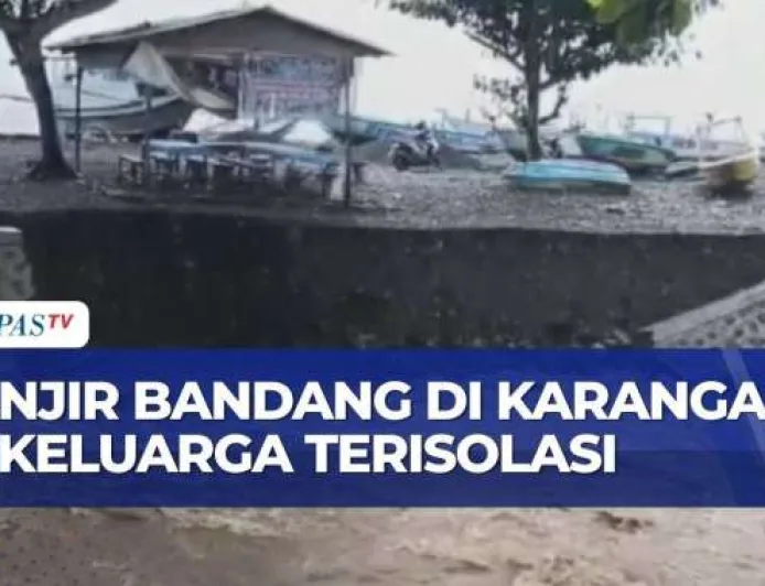 Banjir Bandang di Karangasem Bali: Tanggul Sungai Jebol, Akses Jalan Terputus