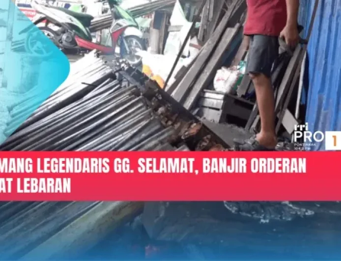 Lemang Legendaris Gg. Selamat di Pontianak Banjir Pesanan Saat Lebaran