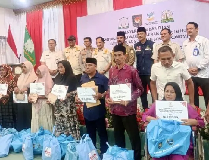 Bansos Banjir Aceh Timur Capai Rp 100 Miliar, 11,26% Penerima di Sumatra