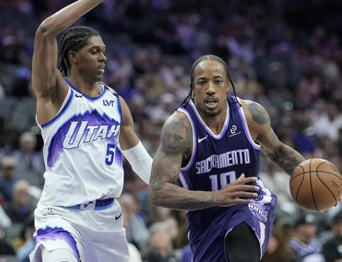 DeMar DeRozan Cetak 41 Poin Bawa Kings Menahan Jazz 116-111