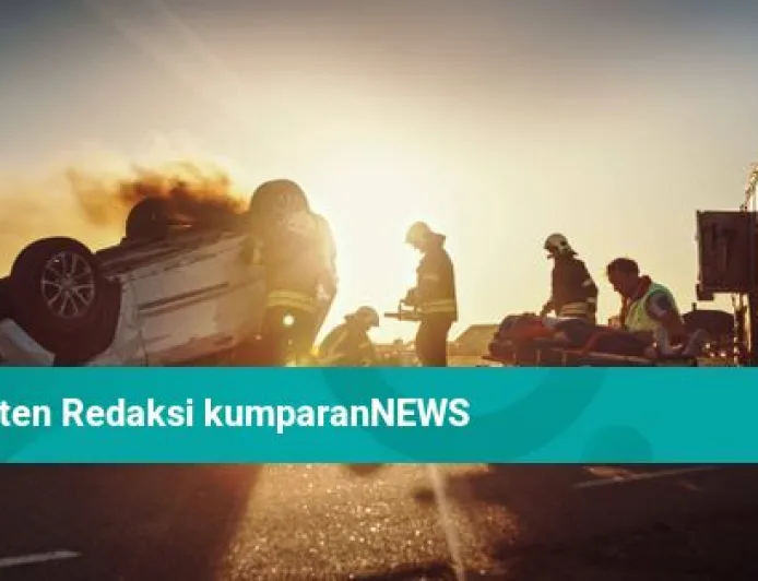 Bus Tabrak Pikap di Tol Pejagan-Pemalang KM 259, 1 Orang Tewas dan Bus Terguling